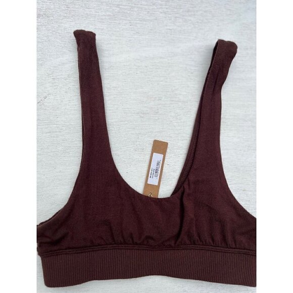 NWT Skims Women's Soft Stretch Pullover Bralette Bra Cocoa BR-BRA-0617 Size XXS - Picture 7 of 7
